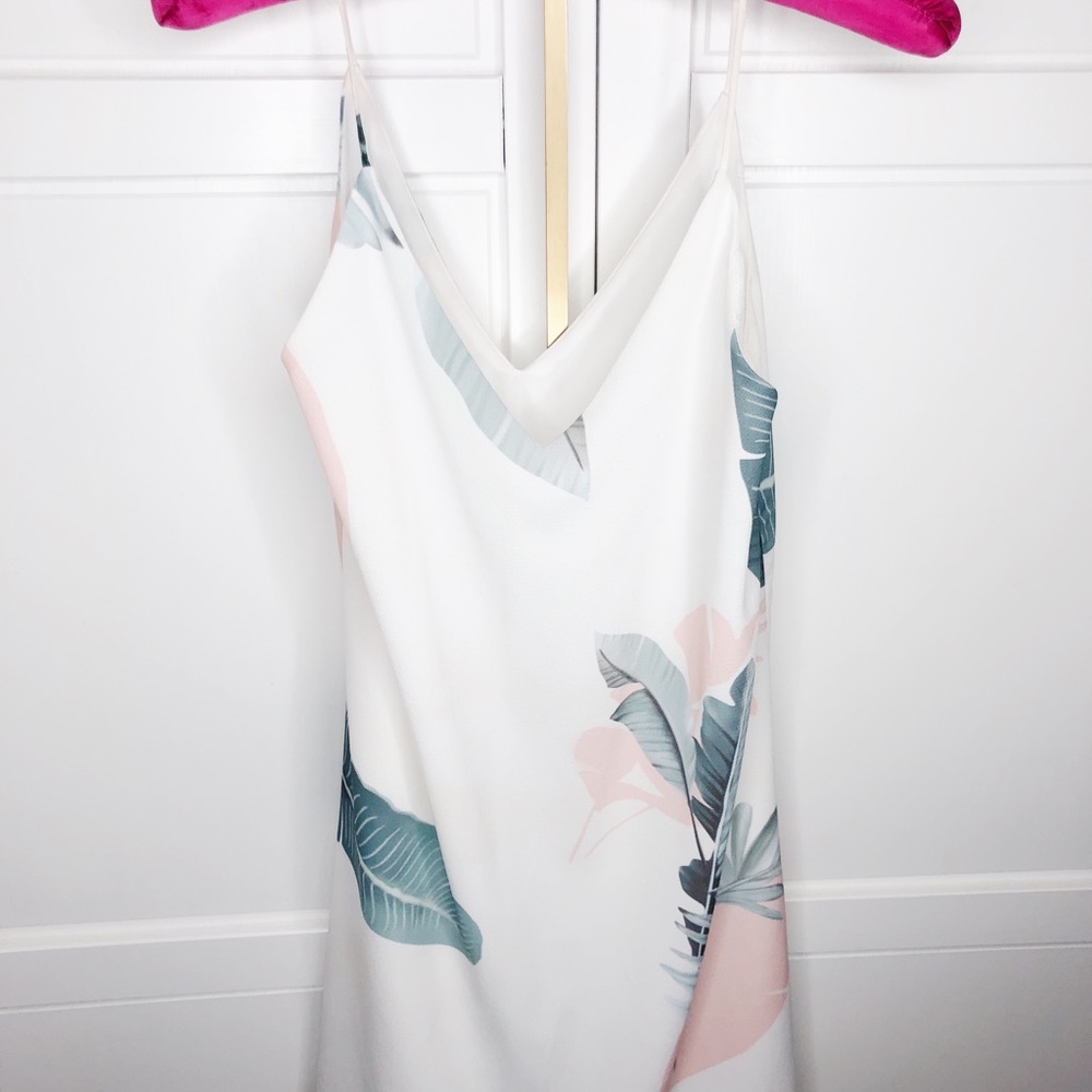 Palm Print dress
